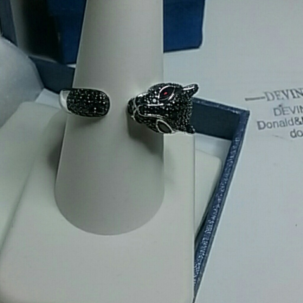 Panther Spinel Garnet Rings